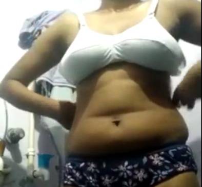 Big boobed desi GF stripping full nude