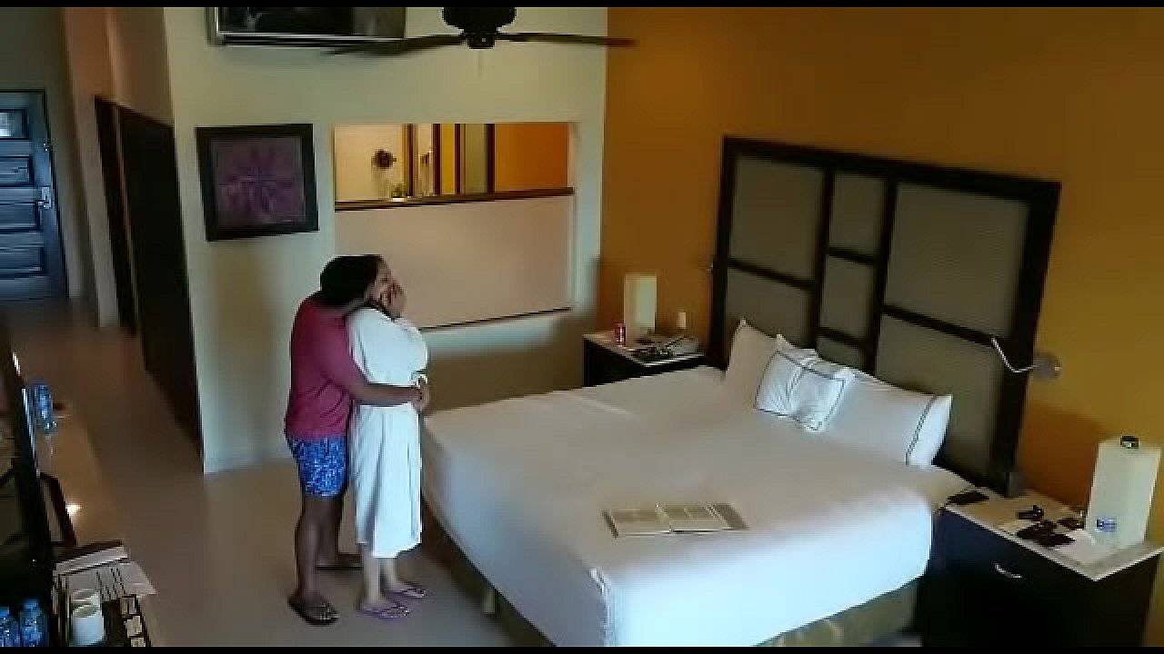 Spy camera caught husband wife having sex in hotel room 25 Spy camera caught husband wife having sex in hotel room