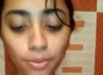 Bangla Teen nude selfie exposing stan and chut