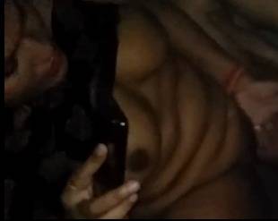 Desi car fucking video with local beautiful Indian whore