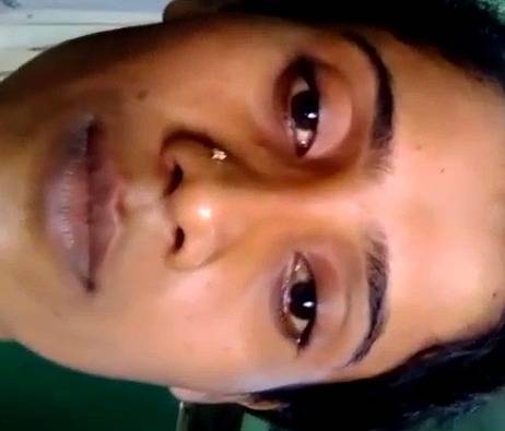 Fully nude Indian selfie video