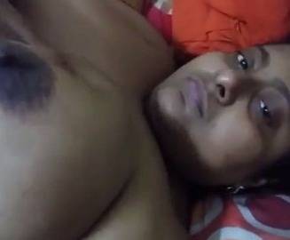 Teacher aunty self fondling boobs video