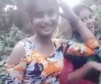 Desi Lesbian kiss for TikTok fame