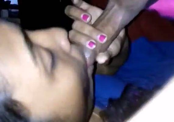 Milking desi cock after sucking MMS