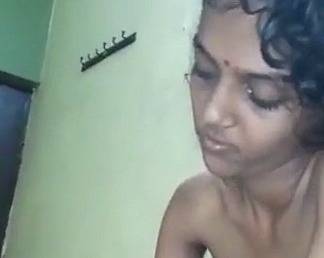 Indian slim maid handjob and sucking sex