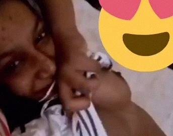 Shy Indian teen nagna video call