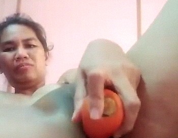 Indian carrot dildo masturbation sex
