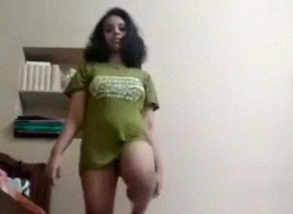 Shibangee strip show masturbation MMS