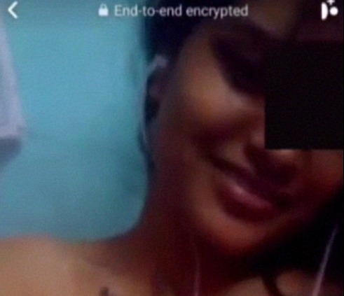 Cute Indian Marwari village girl fondling boobs