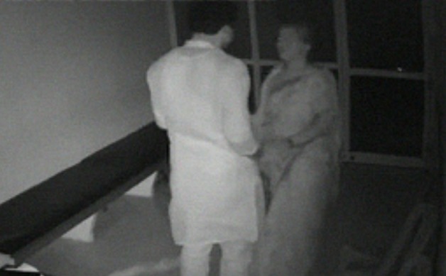 Indian Party leader fondling a social worker in saree