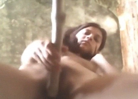 Indian dildo bamboo insertion sex of dehati beauty