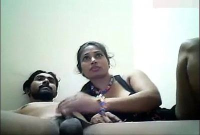 A young Tamil couple fucks on a live webcam