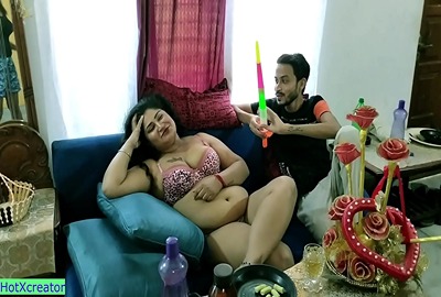 Aunty sex video of a Big boob lady with her skinny lover