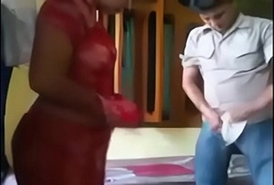 Watch Desi sex video of a pervert and his big boob aunty on Desi49