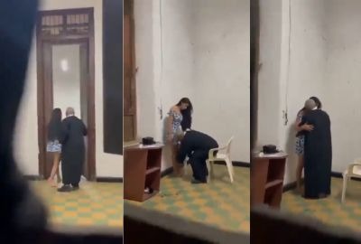 Church father enjoys a young girl's desi pussy