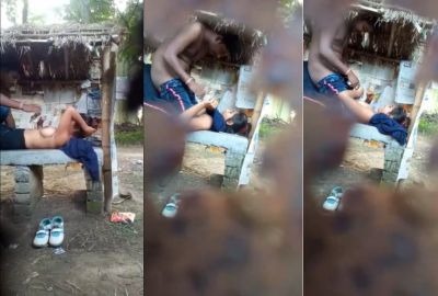 Watch Daring couple fucks beside the road in outdoor sex on Desi49