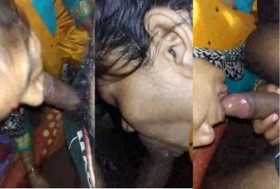 Midnight hardcore desi sex video of a village couple