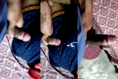 Local sex video of a guy cumming on his stepmom's ass