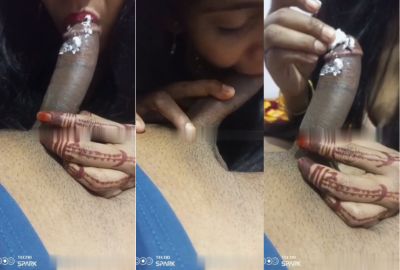 Member Only - Wife gives a buttery desi blowjob to her husband - New Leaked Chudai Sex Desi MMS