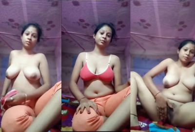 Desi nude unsatisfied milf masturbates in MMS - Kamababa
