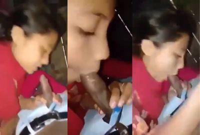 Dehati sex of desi babe sucking her stepbrother's dick