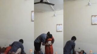 Tenant bangs his lady landlord and cums in her desi chut