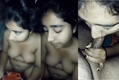 Young girl gives a blowjob in Bangladeshi sex video