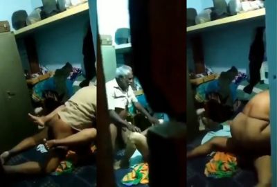 Son records his father’s desi MMS fucking his aunt