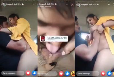 Viral sex videos of a Haryanavi couple fucking in a car