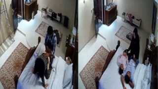 Aapa enjoys threesome sex with cousins in Pakistani porn