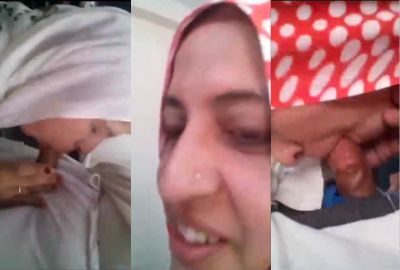 Hijabi lady sucks a professor’s dick in Pakistani sex video