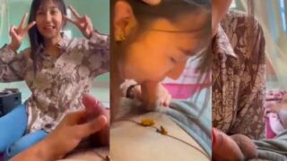 Sexy GF’s blowjob makes her lover cum in Nepali sex video