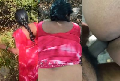 Desi xxx video of a village lady fucking outdoors – Part 1
