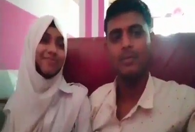 Lover sucks his hijabi GF's boobs in Bangladeshi porn 23 Lover sucks his hijabi GF’s boobs in Bangladeshi porn