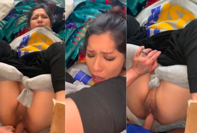 Sexy Noida babe gets dominated by a white guy in NRI sex