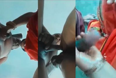 Desi sex MMS of a Bhabhi making a dick hard before sex