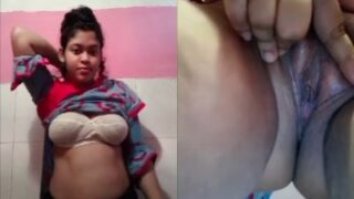 Tamil nude girl shows boobs and pussy on camera